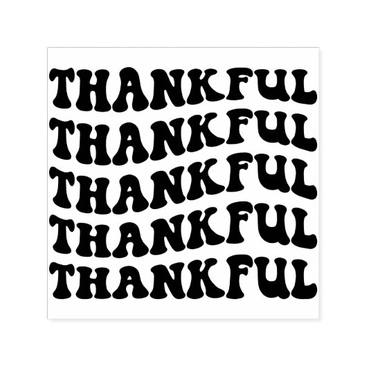 Dankbare Typografie  Permastempel (Design)