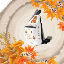 Dankbare und dankbare Bezeichnung Monogram |