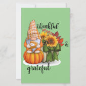 Dankbare und dankbare Flachblätter (Vorderseite)