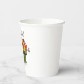 Dankbare und dankbare Papiertasse Pappbecher (Links)