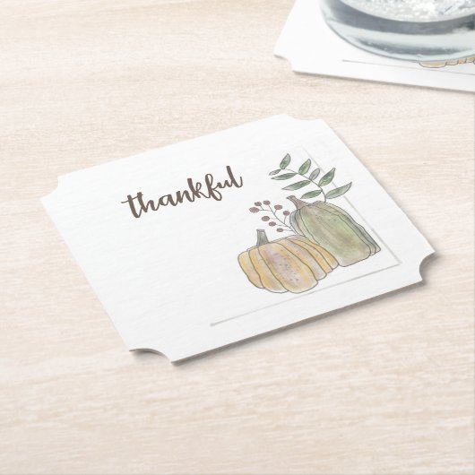 Dankbare Untersetzer - Ticket Style (angewinkelt)