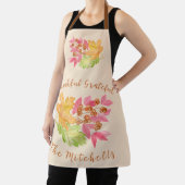 Dankbare Wasserfarbe Blätter Beeren Unisex Schürze (InSitu)