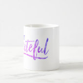 Dankbare Wasserfarbe Kaffeetasse (Mittel)