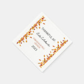 Dankbarer AF Serviette (Ecke)