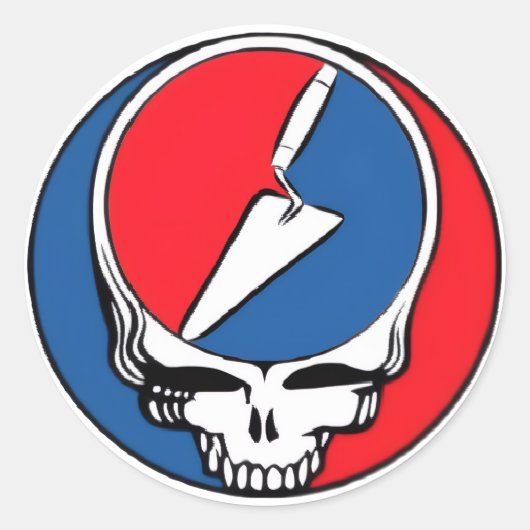 Dankbarer Archäologe Runder Aufkleber (Vorderseite)