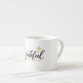 Dankbarer Becher Espressotasse (Vorderseite Rechts)