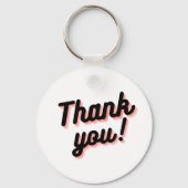 Dankbarer Charme Schlüsselanhänger (Vorderseite)