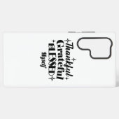 Dankbarer, dankbarer, gesegneter, funkelnder Ernte Samsung Galaxy Hülle (Rückseite (Horizontal))