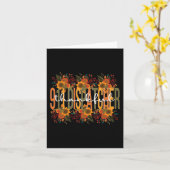 Dankbarer Dispatcher-Erntedank 911 Betreiber Karte (Gelbe Blume)