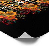 Dankbarer Dispatcher-Erntedank 911 Betreiber Poster (Ecke)