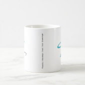 Dankbarer Donnerstag Dankbarkeits-Affirmation Ästh Kaffeetasse (Mittel)