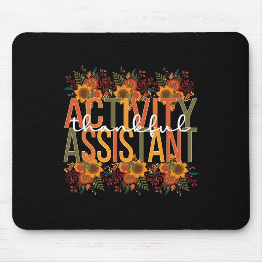 Dankbarer Erntedank Mousepad (Vorne)
