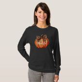 Dankbarer Erntedank Pumpkin T-Shirt (Vorne ganz)