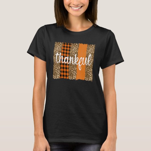 Dankbarer Fall T-Shirt (Vorderseite)