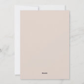 Dankbarer, gesegneter Erntedank Gruß Feiertagskarte (Rückseite)