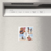 Dankbarer, gesegneter Foto Erntedank Magnet (In Situ (Geschirrspüler))