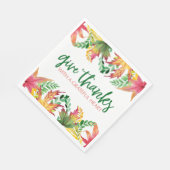 Dankbarer Herbst lässt Erntedank an der Grenze ste Serviette (Ecke)