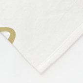 dankbarer herzlicher Erntedank Fleecedecke (Ecke)