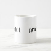 Dankbarer Kaffeebecher Kaffeetasse (Mittel)