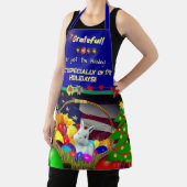 Dankbarer Koch Holiday Bunny Eggs Schürze (InSitu)