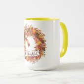 Dankbarer Kranz Tasse (VorderseiteRechts)