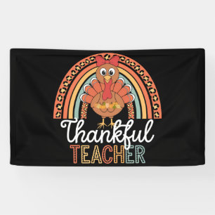 Dankbarer Lehrer Gesegnetes Erntedankfest Schule Banner