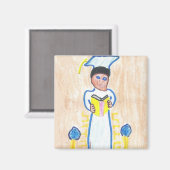 Dankbarer Nachfolger Magnet (Vorderseite/Rückseite)