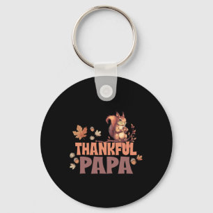 Dankbarer Papa Spielendes Eichhörnchen auf einem A Schlüsselanhänger