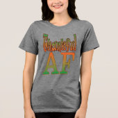 Dankbarer Puls Tri-Blend Shirt (Vorderseite)