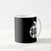 Dankbarer Pumpkin Niedlicher Erntedank Herbst Herb Kaffeetasse (VorderseiteRechts)