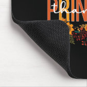 Dankbarer Schulleiter für den Erntedank 1 Mousepad (Ecke)