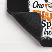 Dankbarer Sprechtherapeut Fall Erntedank Messy Mousepad (Ecke)