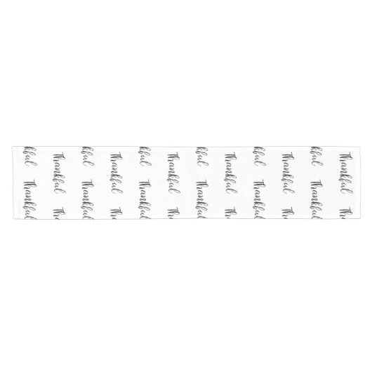 Dankbarer Tabellen-Läufer Kurzer Tischläufer (Horizontal)