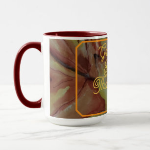Dankbarer und gesegneter Erntedank Tasse