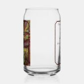 Dankbarer und gesegneter Erntedank Trinkbehälter Dosenglas (Rechts)