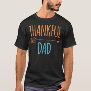 Dankbarer Vater Funny Arrow Erntedank Holiday T-Shirt