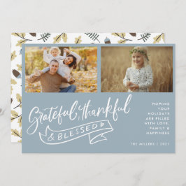 Dankbares Dankbares gesegnetes Foto Weihnachten