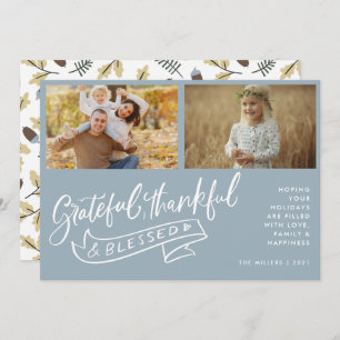 Dankbares Dankbares gesegnetes Foto Weihnachten