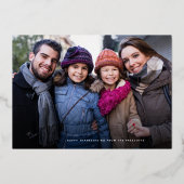 Dankbares Erntedank-Foto Folien Feiertagskarte (Vorderseite)