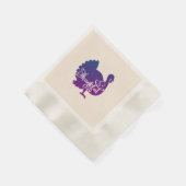 Dankbares Erntedank Paper Serviette (Ecke)