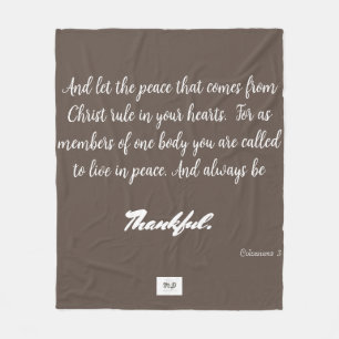 Dankbares Fleece Blanket