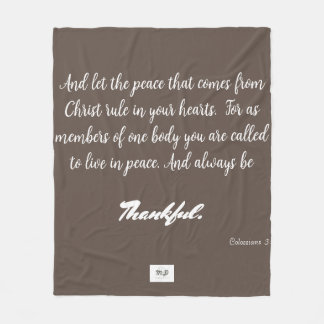 Dankbares Fleece Blanket
