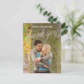 Dankbares Foto, danke Karte (Stehend Vorderseite)