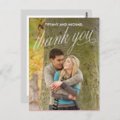 Dankbares Foto, danke Karte (Vorne/Hinten)