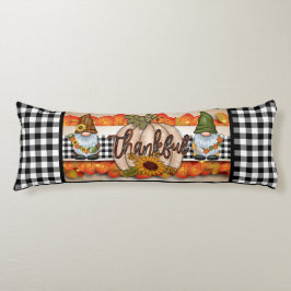 Dankbares Gnome Buffalo Kariert Seitenschläferkissen