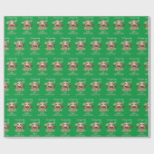 Dankbares Heart Sloth Wrapping Paper Geschenkpapier (Flach)