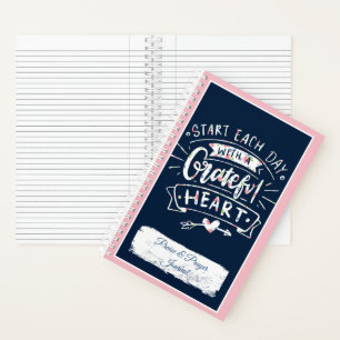 Dankbares Herz Blumen Lob & Gebetsjournal Notizblock