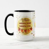 Dankbares Herz, dankbare Seele Tasse (Links)