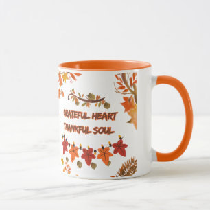 Dankbares Herz Dankbare Seele Tasse
