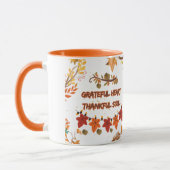 Dankbares Herz Dankbare Seele Tasse (Links)